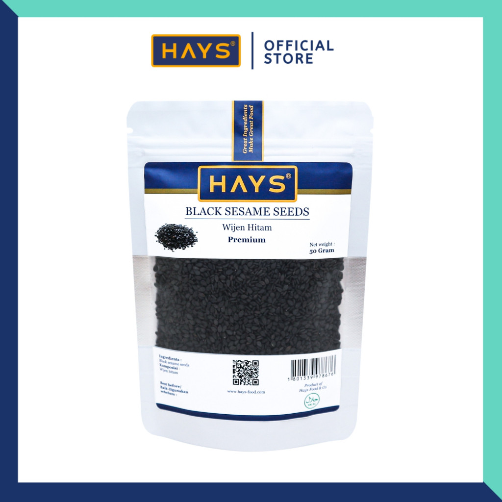 

Wijen Hitam / Black Sesame Seeds - HAYS