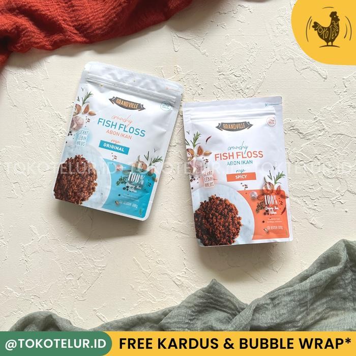 

JTTOP" GRANDVILLE - ABON SAPI AYAM ASLI CRUNCHY MAKANAN INSTAN SNACK MPASI