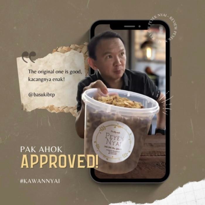 

JTTOP" REMPEYEK PEYEK NYAI KACANG HIJAU (LARGE)