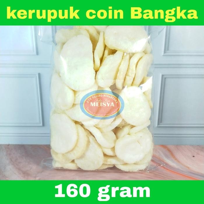 

JTTOP" KERUPUK BANGKA KOIN 160 GRM