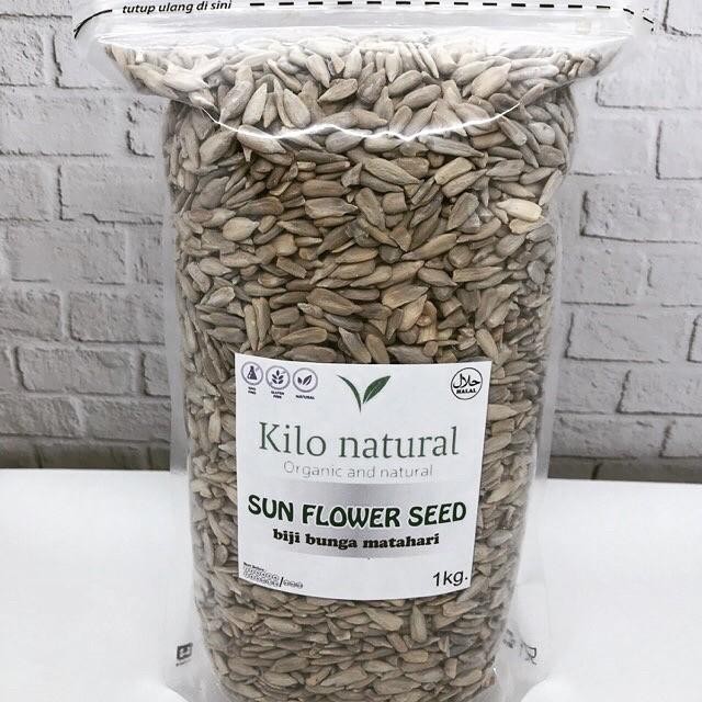 

JTTOP" SUN FLOWER SEED RAW 1KG / BIJI MATAHARI MENTAH 1KG