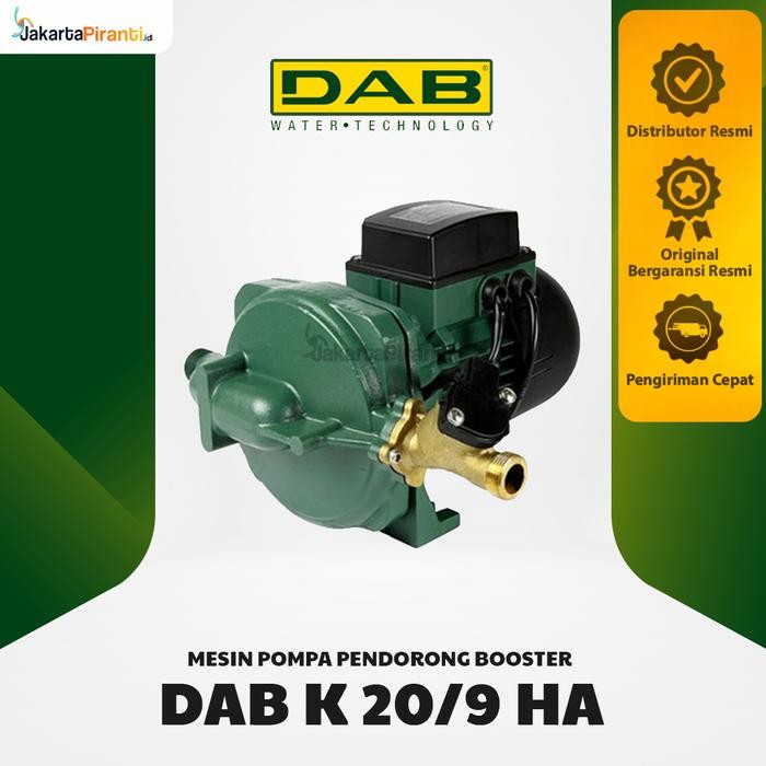 Mantab Mesin Pompa Air Booster Dab K 20/9 Ha Booster Pump - Promo