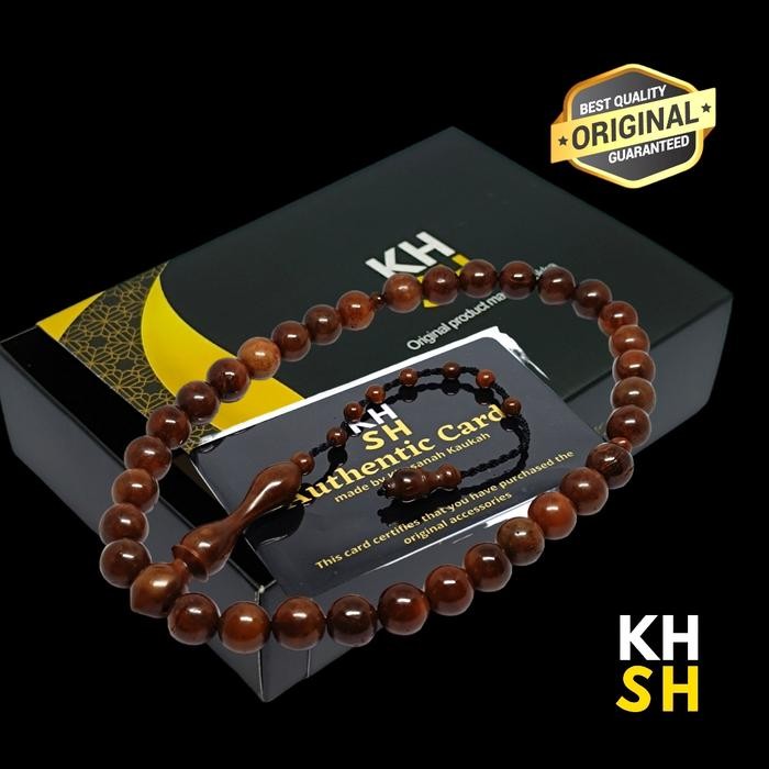 Tasbih Kokka Kaukah Asli besertifikat 33 butir