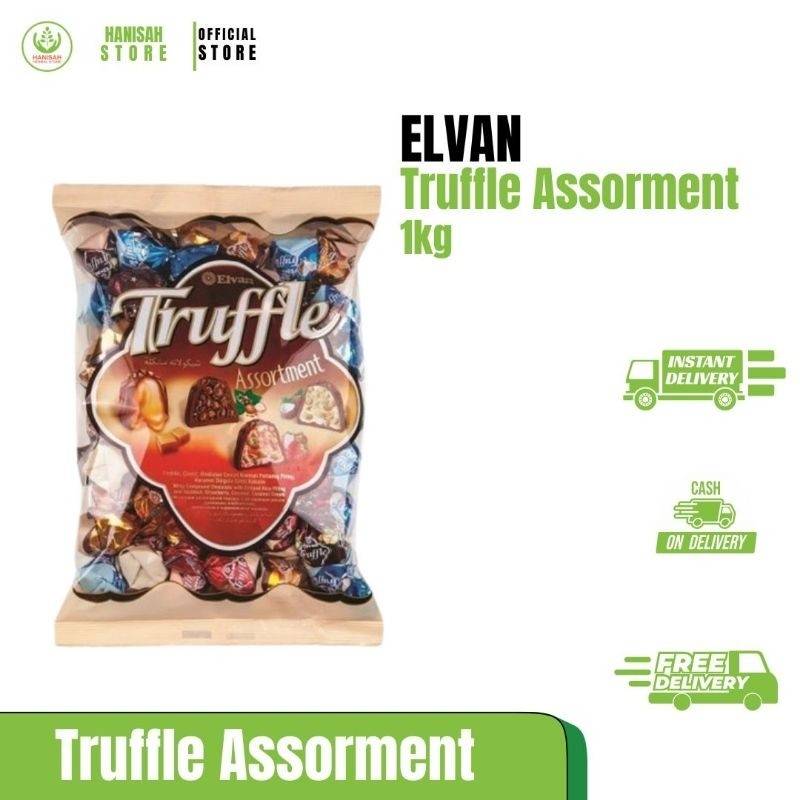 

Restokobar Cokelat Turki Elvan Truffle Mix 1 Kg