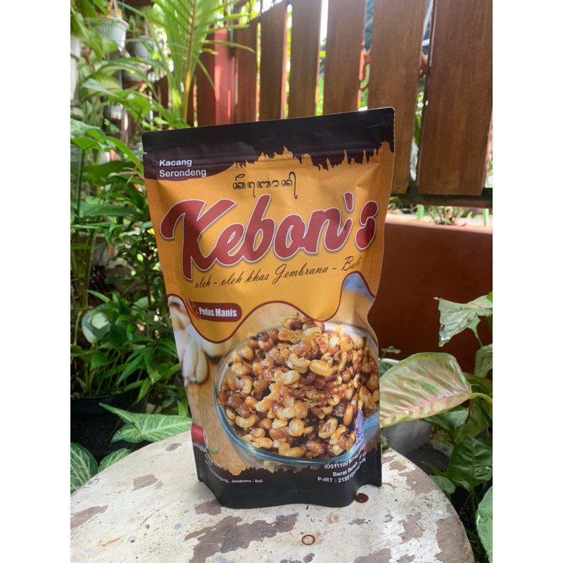 

Restokobar Kacang KebonS Bali Pedas Serondeng 450Gram