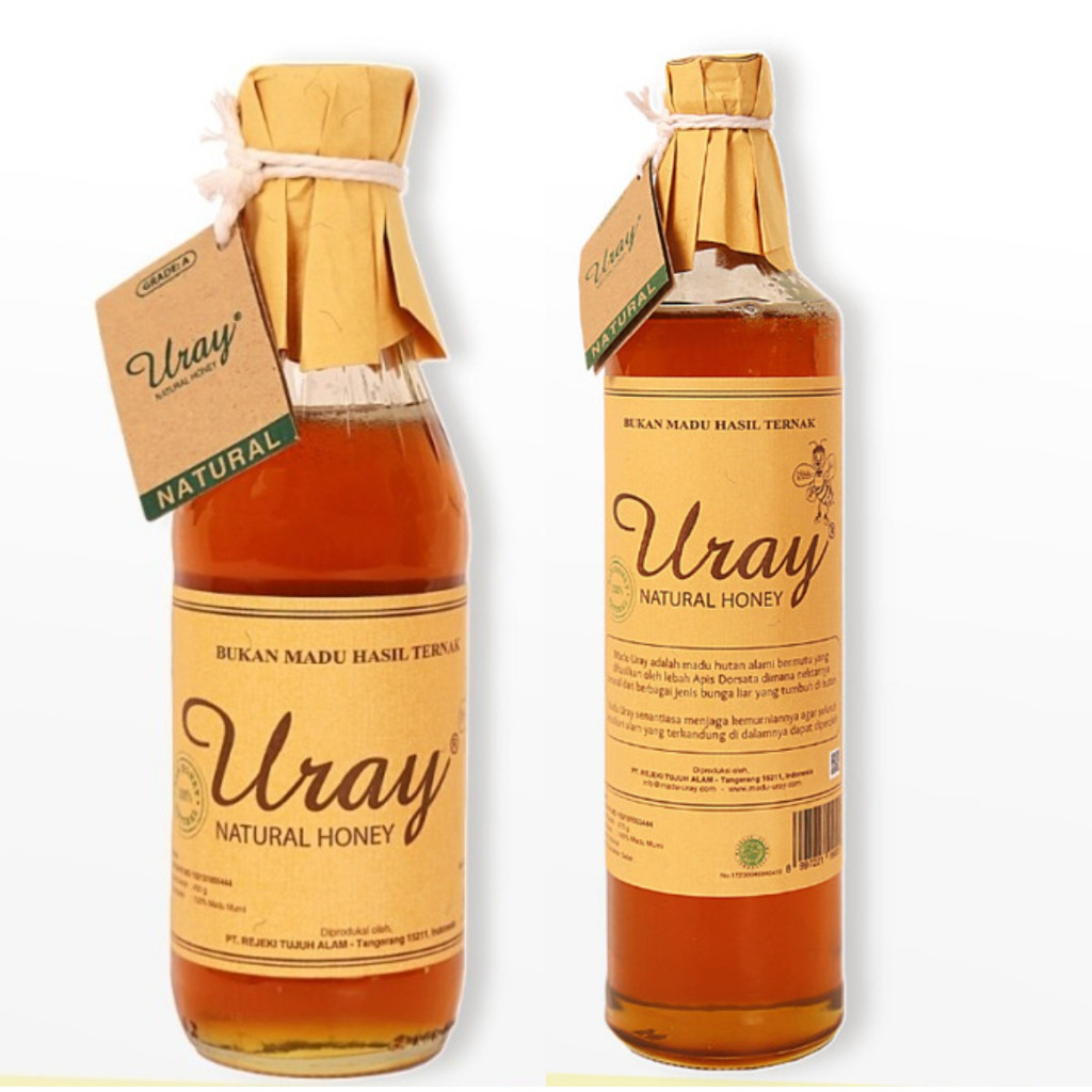 

Omahjajanan Madu Uray Natural Honey 450Gr & 875Gr - Madu Murni - Madu Hutan Asli