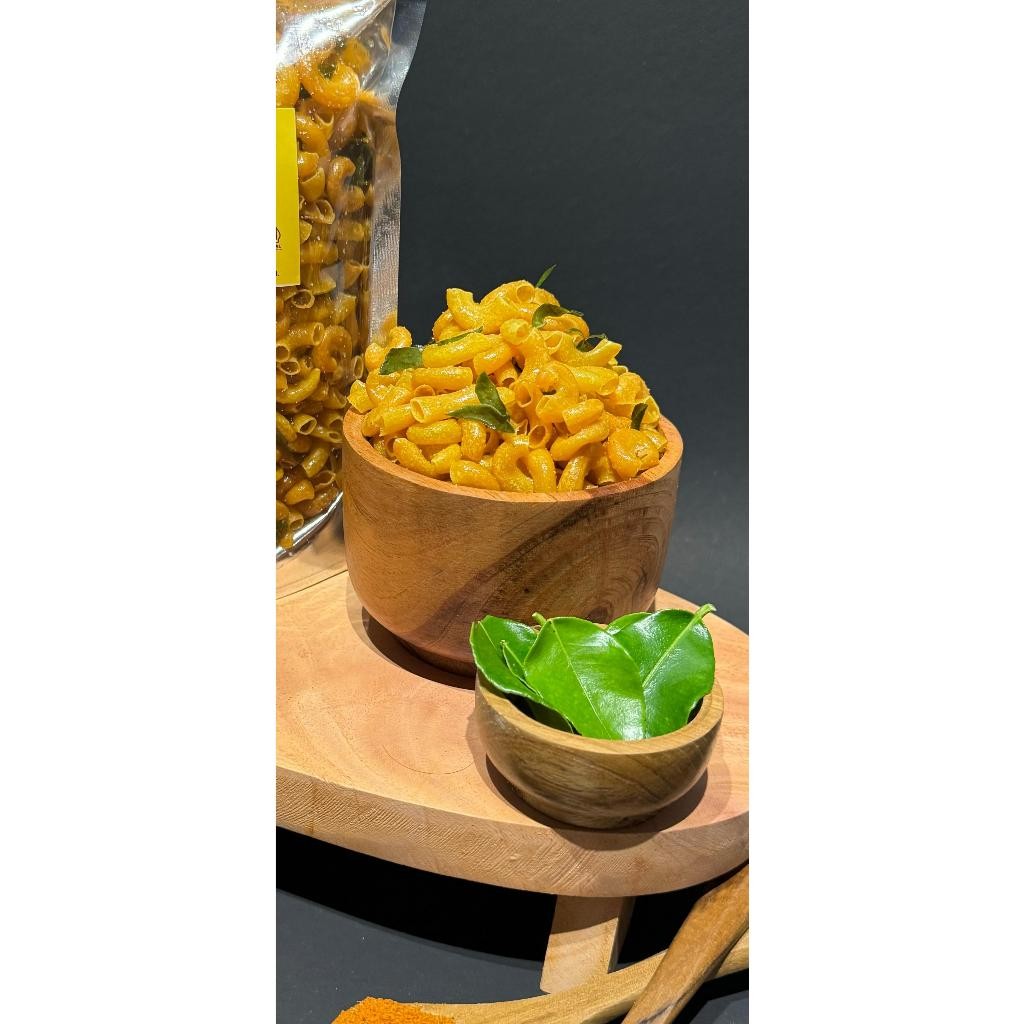 

Omahjajanan Makaroni Daun Jeruk 500 Gr / Makaroni Pedas Gurih Daun Jeruk