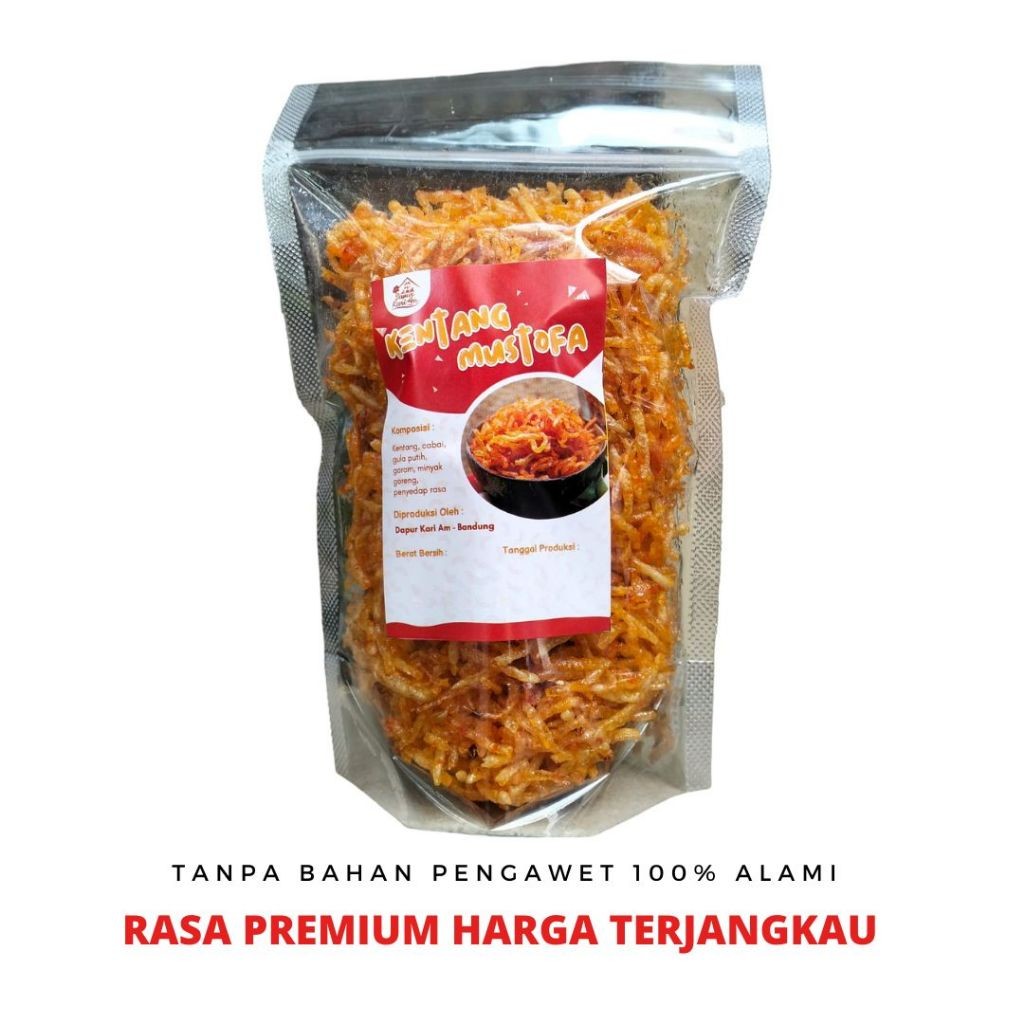 

Omahjajanan Kentang Mustofa Pedas Manis Dapur Kari Am 160 Gram Home Made