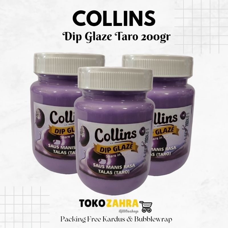 

Sega Tungtung Collins Dip Glaze Taro 200Gr
