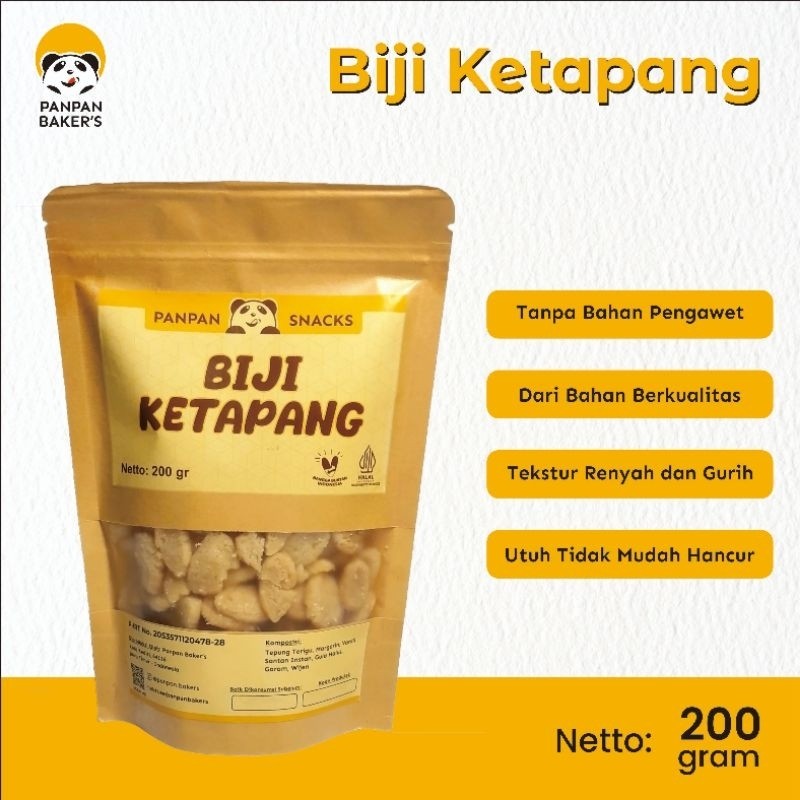 

Eumsig Biji Ketapang Panpan Baker'S 200 Gr / Snack Camilan Tradisional