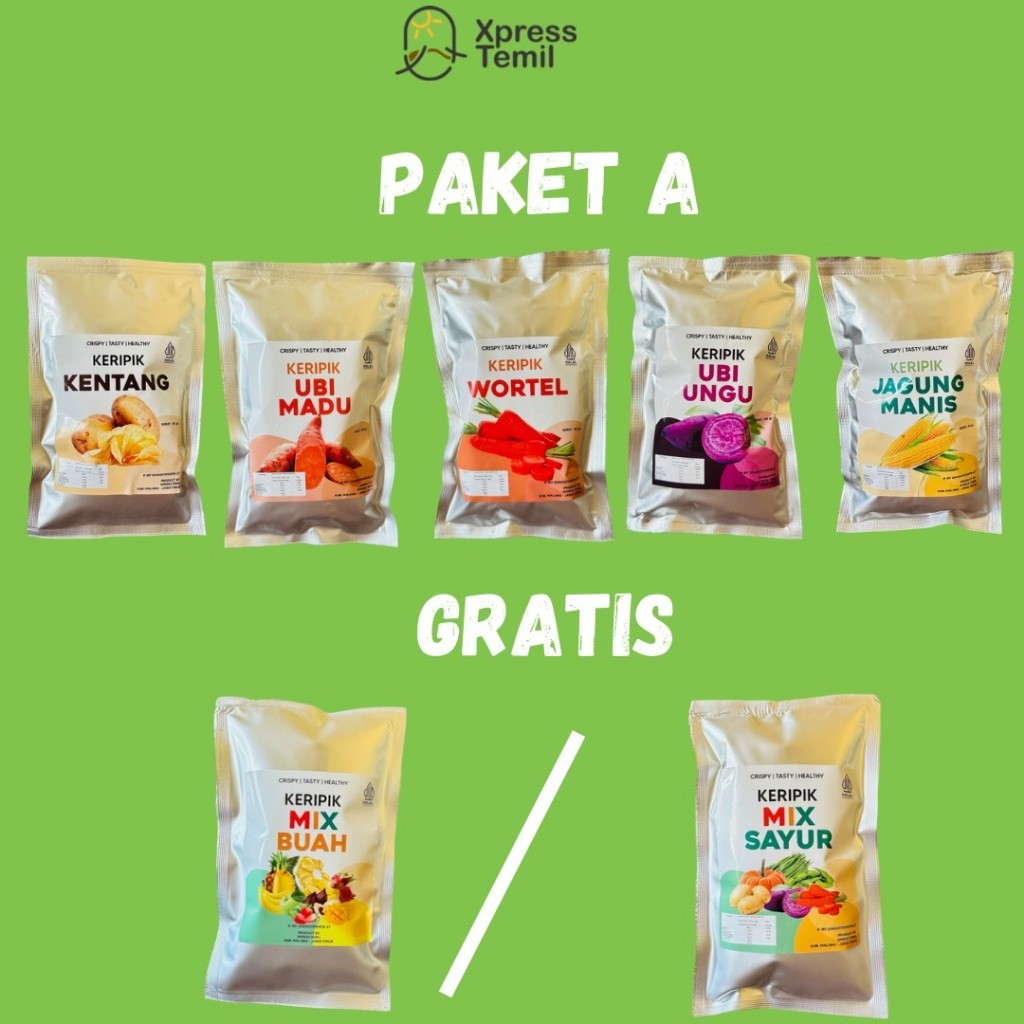 

Eumsig Xpresstemilstore Paket Hemat 5 Pcs Gratis Mix Sayur Mix Buah 50Gr