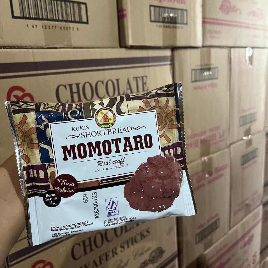

Eumsig Momotaro Cookies 45 Gram 1 Dus Isi 60 Pcs