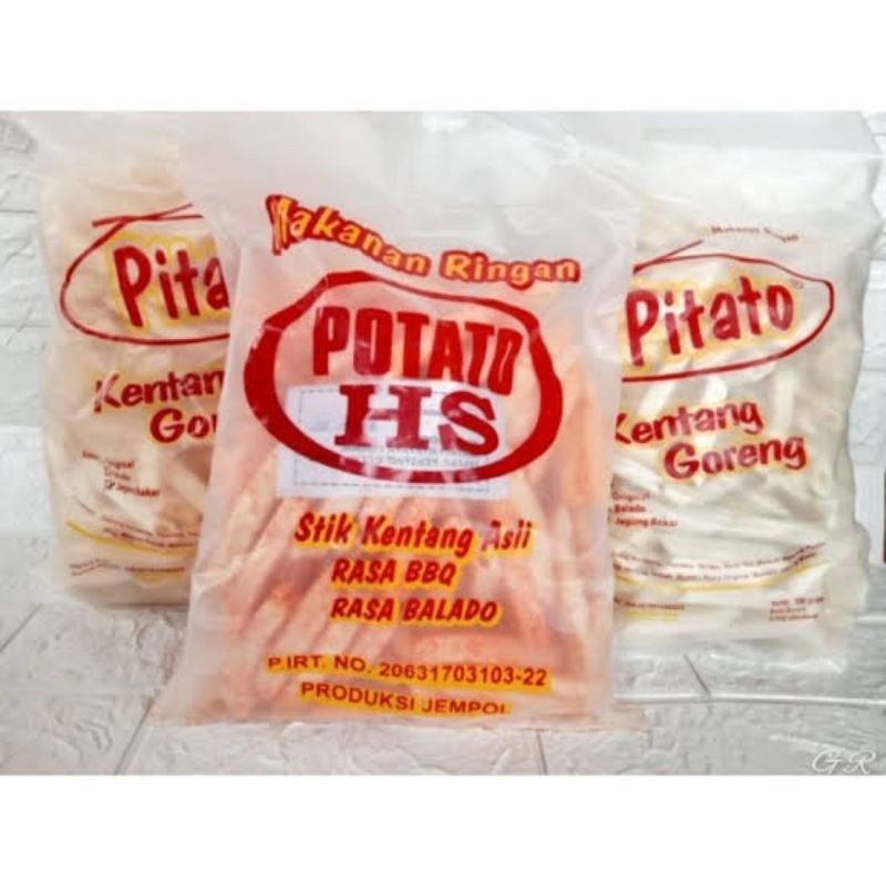 

Eumsig Makaroni Goreng Mec Roni Kemasan 350Gr Original Balado & Pitato Kentang Goreng Balado Kemasan