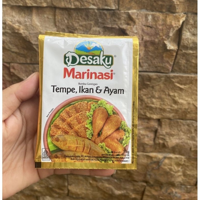 

Sega Tungtung 12 Pcs - Desaku Bumbu Marinasi 15G - Desaku Marinasi Tempe Ikan Dan Ayam 1 Renceng