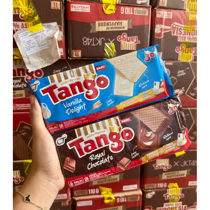 

Sega Tungtung Tango Wafer Long 110 Gr 1 Karton Isi 24Pcs