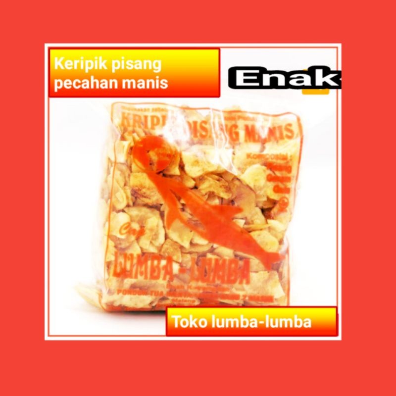 

Sega Tungtung Kripik Pisang Pecahan 300 Gram Manis Keripik Pisang Lumba-Lumba