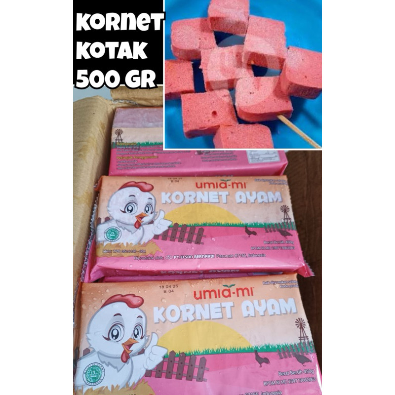 

Sega Tungtung Kornet Ayam /Sapi Umiami 450 Gr