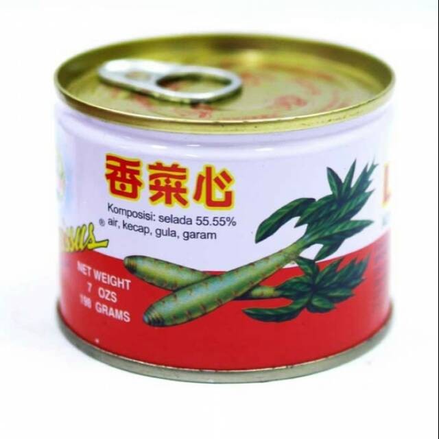 

Sega Tungtung Pickled Lettuce / Lobak Kaleng / Acar Selada Kaleng