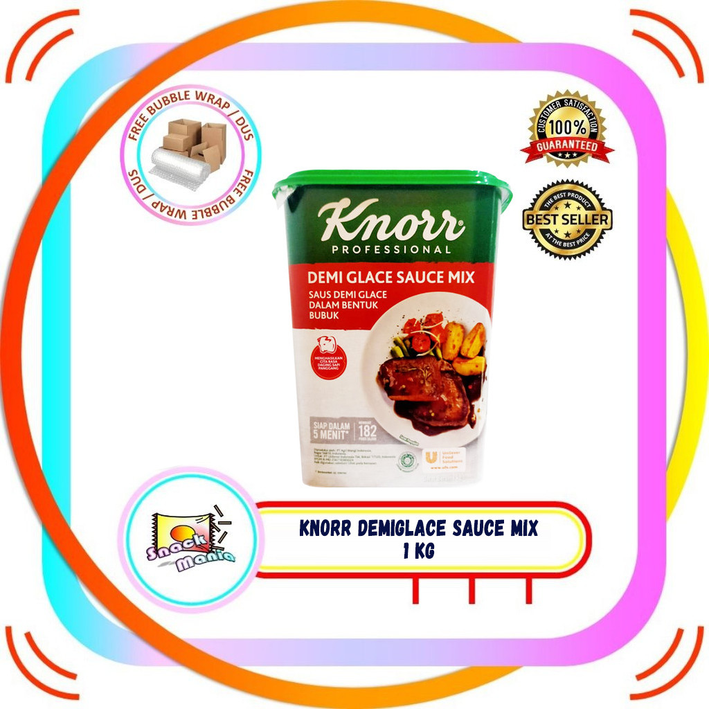 

Sega Tungtung Knorr Demi Glace Brown Sauce Mix 1 Kg