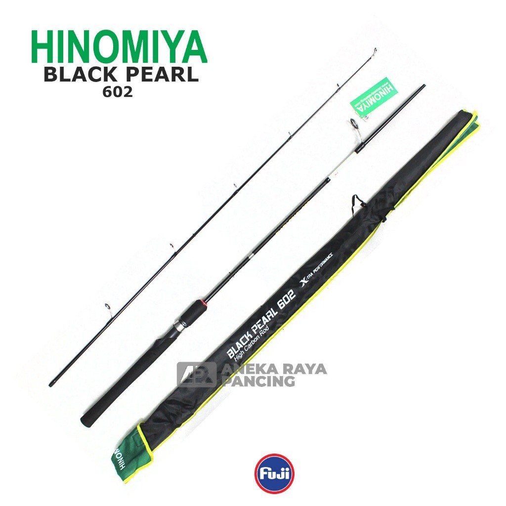 Joran HINOMIYA Black Pearl Joran Spinning Galatama Joran Empang Joran Kolam Ringan Dan Kuat Joran