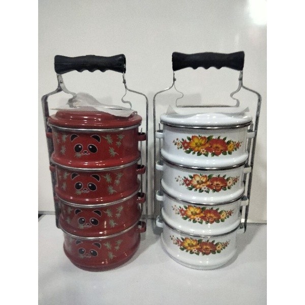 rantang enamel rantang merah rantang putih