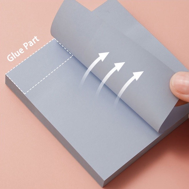 

100 LEMBAR MORANDI COLOR STICKY NOTE MEMO LABEL STICKER BOOKMARK WARNA-WARNI NOTE PAD STATIONERY