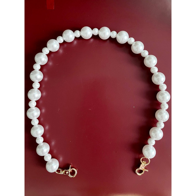 Holahalo Cell Chain Pearl Sling Strap Bag Phone Case Strap Sling Mutiara Tas Case Hp Panjang Pendek