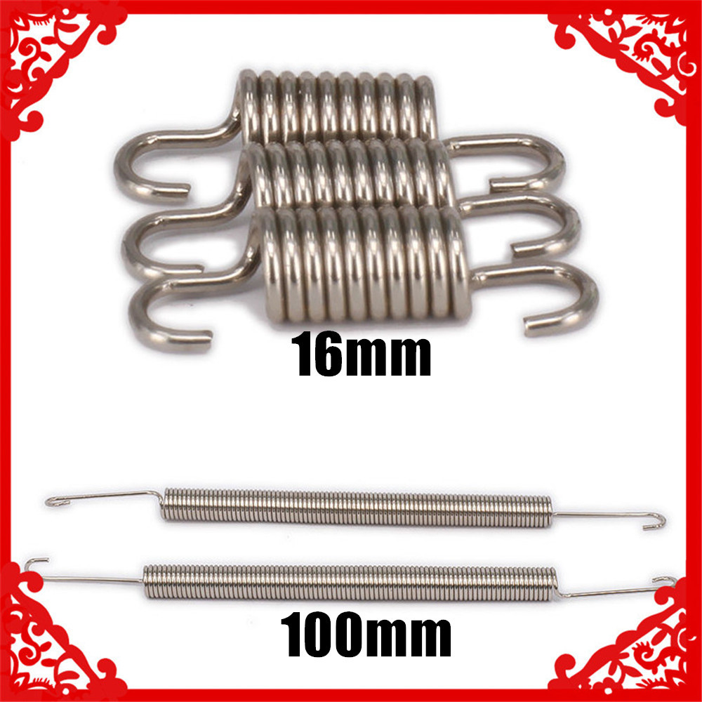 IMPORT Exhaust Tuned Pipe Spring 100mm 16mm 1/5 Kyosho 1/8 RC Car Himoto 1/10 Gas Petrol Nitro