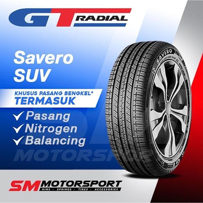 Gt Radial Savero Suv 225/65 R17 Ban Mobil