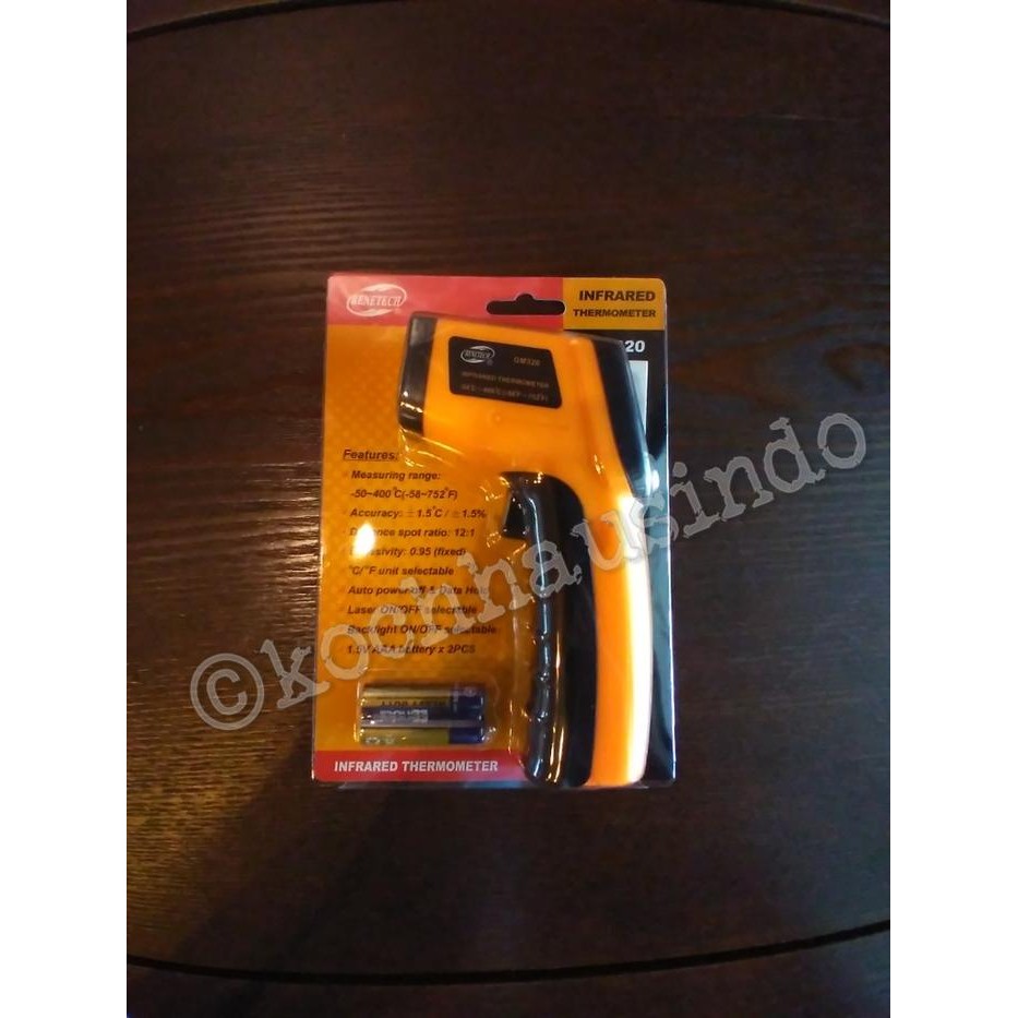 

Ir Thermometer Gm320 D:S=12:1 Termometer Infrared Suhu Masakan