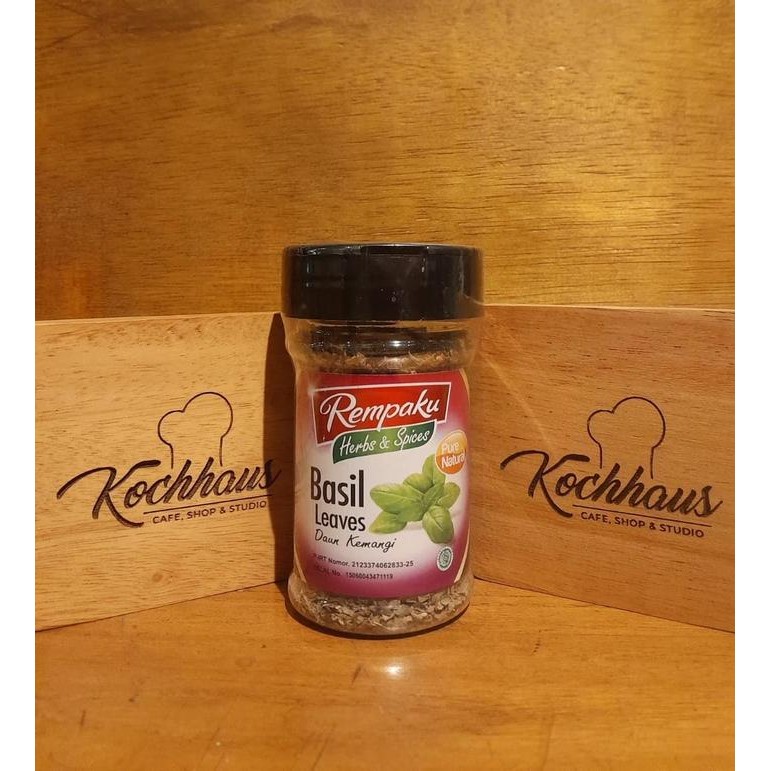 

Rempaku Basil Leaves Daun Kemangi 20Gr Halal Pure & Natural