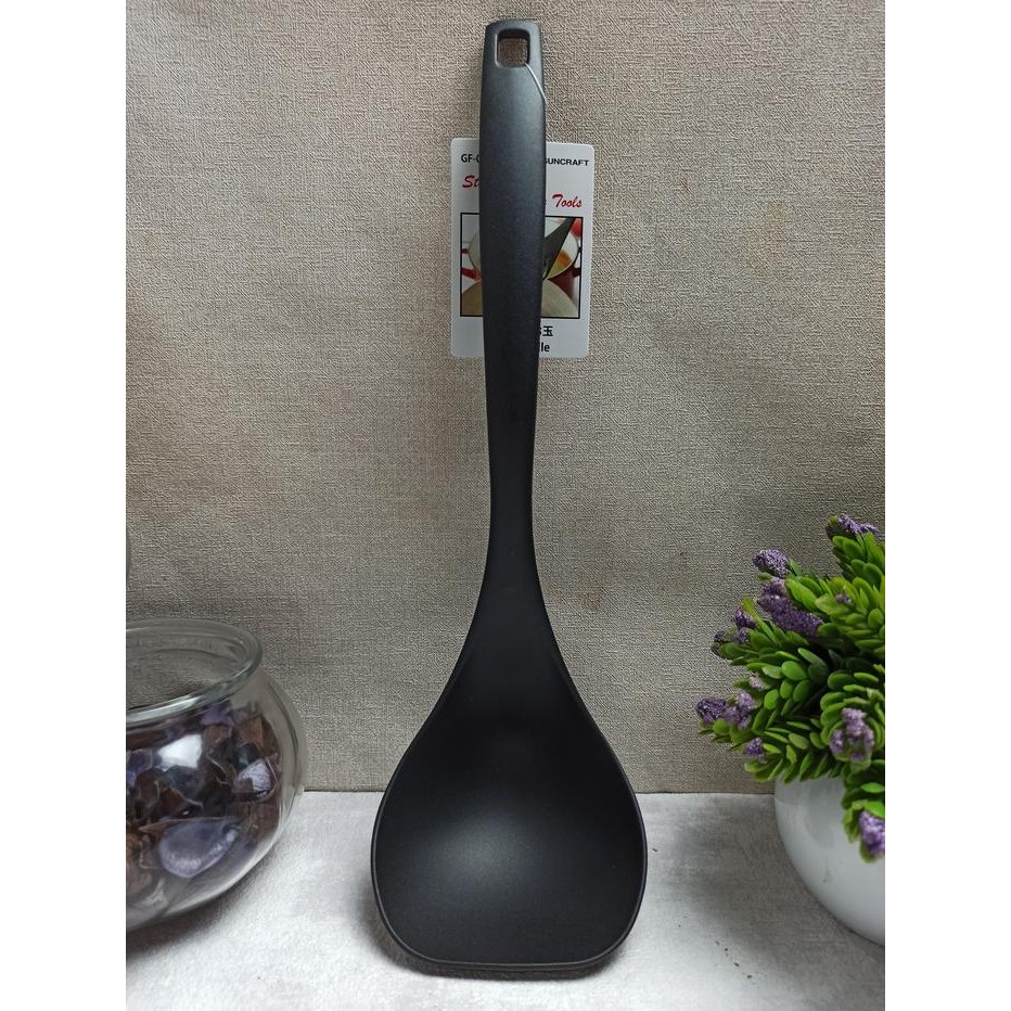 

Suncraft Nylon Ladle Gf-01B Sutil Masak Kuah Made In Japan Jepang