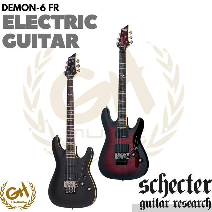 TERLARIS SCHECTER DEMON 6 FR ELECTRIC GUITAR - GITAR ELEKTRIK SALE