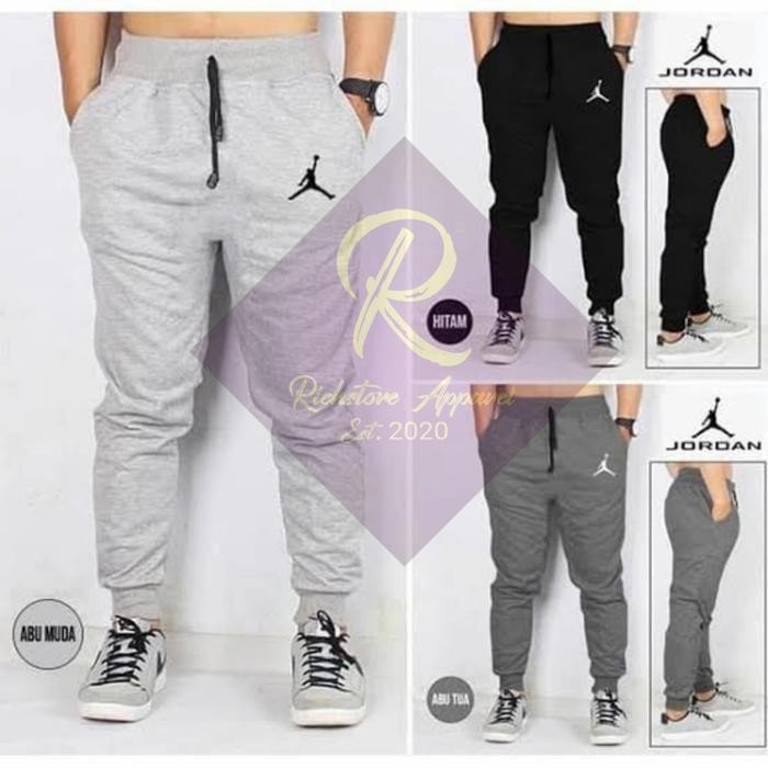 PREMIUM celana training pria jumbo jordan xxl xxxl xxxxl xxxxxl celana bigsize