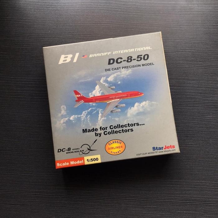 Diecast Pesawat Dc-8-50 - Starjets
