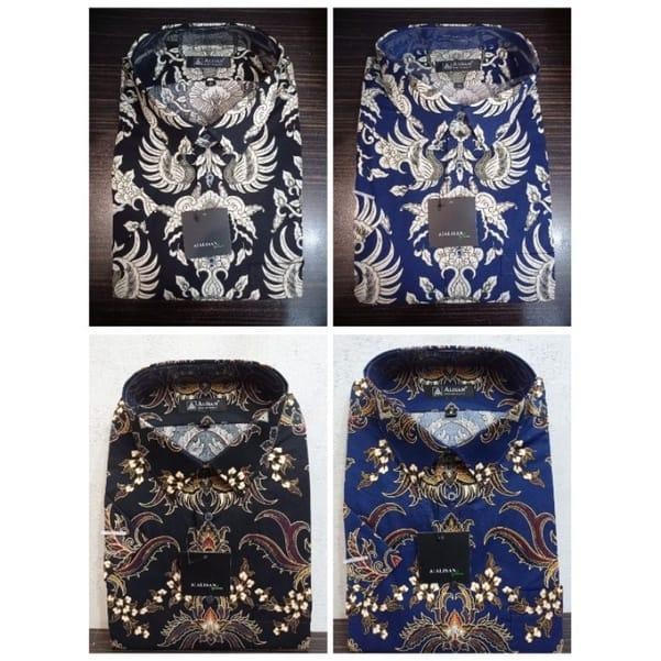 PREMIUM Batik Alisan Jumbo 19 - 19,5 Lengan Pendek Reguler