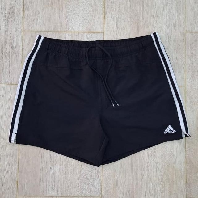 PREMIUM Celana Adidas Renang Celana Pendek Warna Hitam Original
