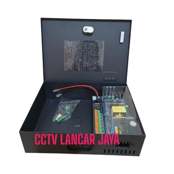 SWITCHING POWER SUPPLY CCTV 12V 10A 8CH UPS BACKUP CCTV