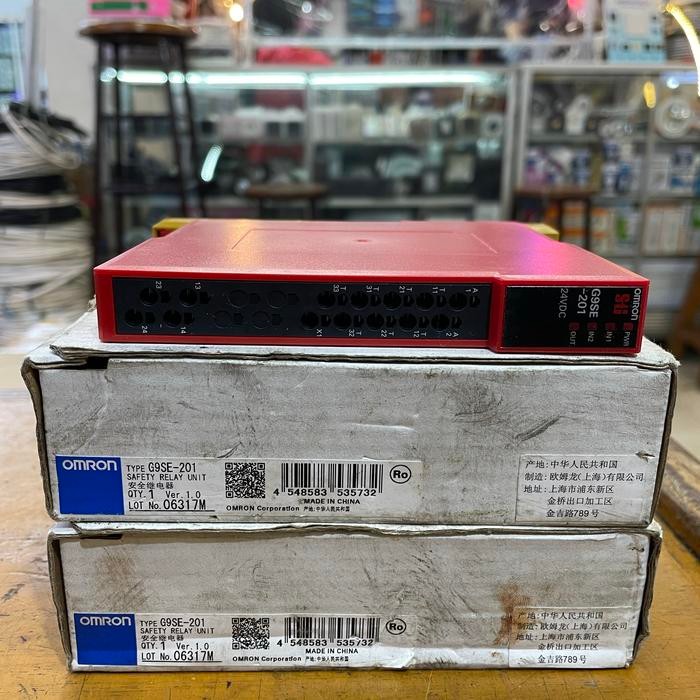 OMRON G9SE-201 SAFETY RELAY UNIT ORIGINAL KUALITAS TERBAIK