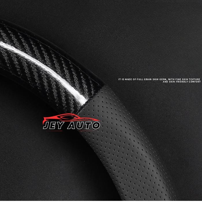 PREMIUM Sarung Stir BYD M6 Bahan Kulit