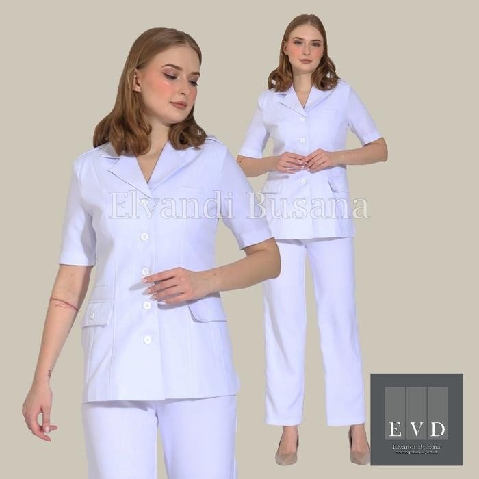 SIAPKIRIM Setelan jas wanita / Seragam kerja blazer wanita / Seragam guru / Setelan baju guru wanita
