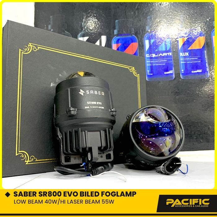 PREMIUM NEW SABER SR800 EVO BILED PROJECTOR FOGLAMP 3 INCH