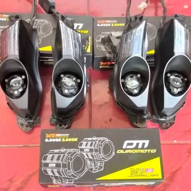 PREMIUM foglamp sei Yamaha x max M3 pro duromoto