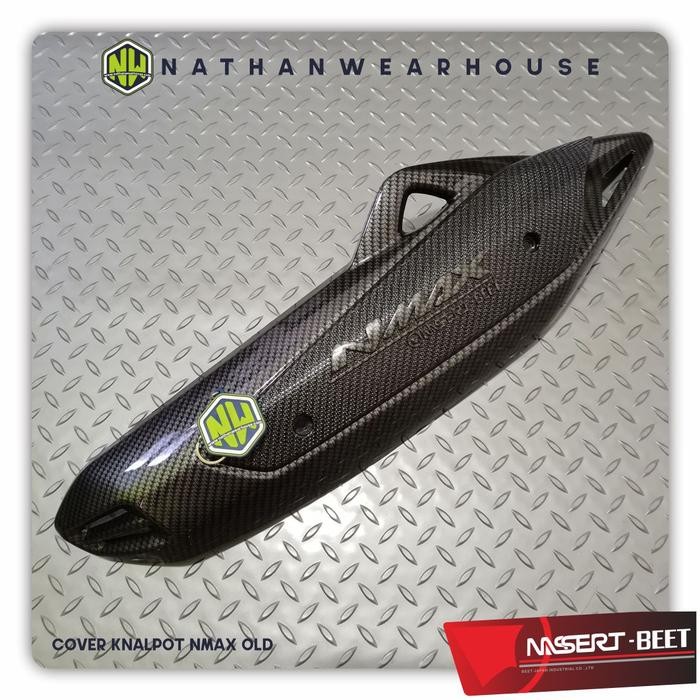 PREMIUM Cover Tutup KNALPOT n max NMAX Karbon Nassert Beet