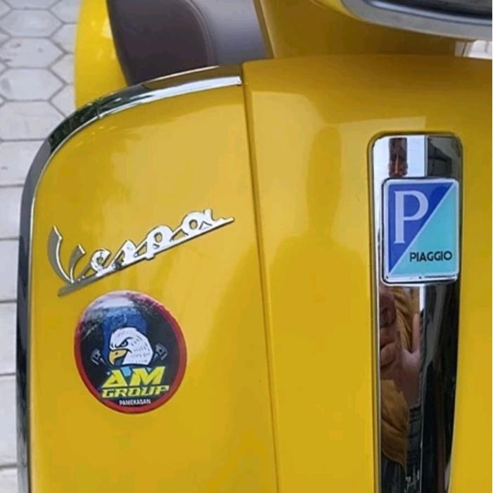 TERLARIS Emblem P motor listrik uwinT3 T4 T5 zuzu super green tech / aksess motor listrik uwinfly