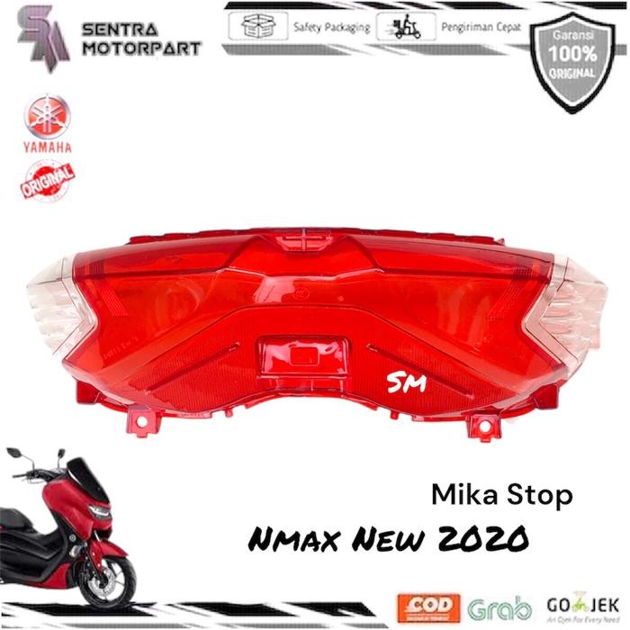 Mika kaca lampu stop belakang nmax new led 2020