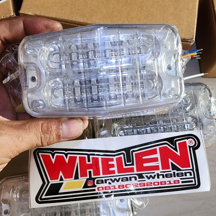 lampu strobo harley davidson box police