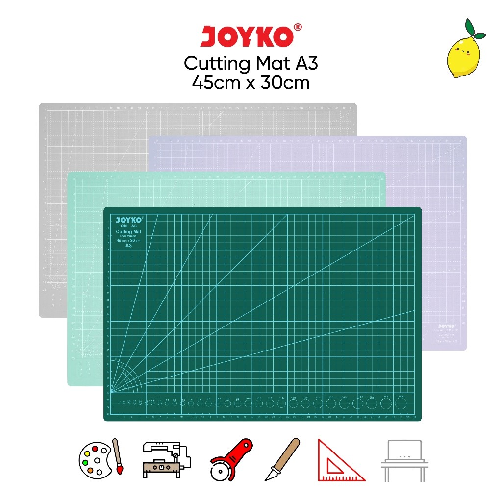 

Joyko Cutting Mat CM-A3 / Alas Potong