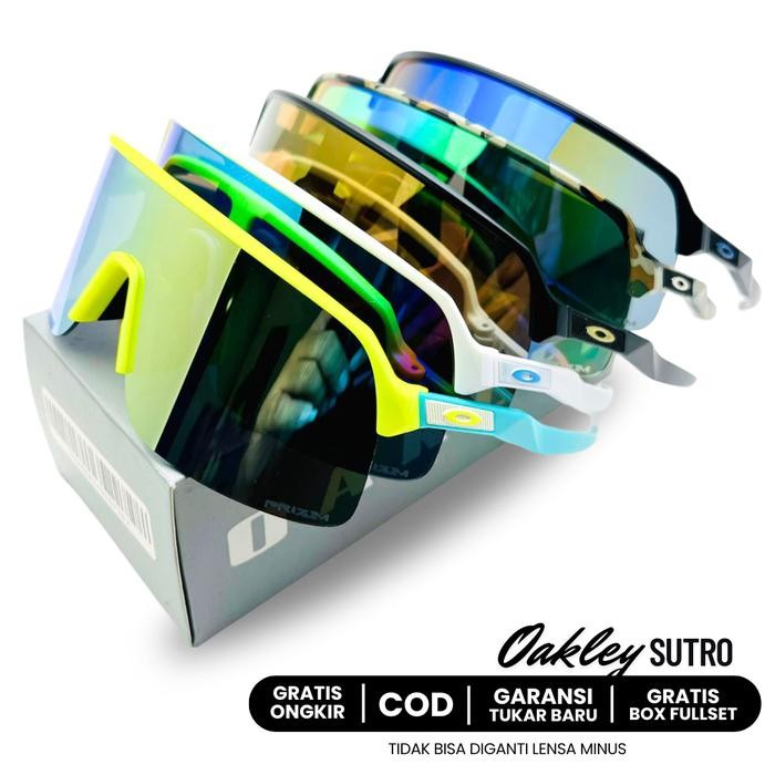 TERLARIS NEW KACAMATA SPORT KACAMATA OLAHRAGA SANGGLASS OAKLEY004 SUTRO SPESIAL EDITION / KACAMATA