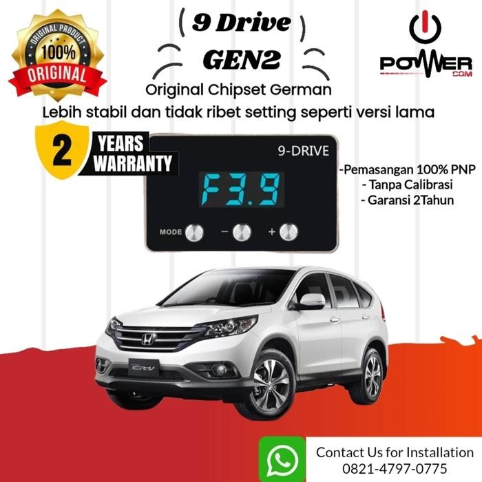 READY STOK 9 Drive Throttle Controller Accelerator Honda CRV Remap